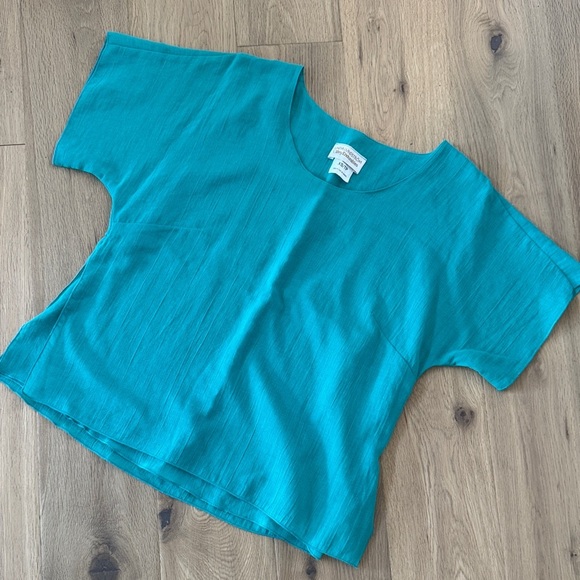 🌿 Vintage Tilley Short Sleeve Top - Picture 1 of 6